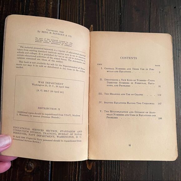 A First Course in Algebra Part 1 - Picture 2 of 6